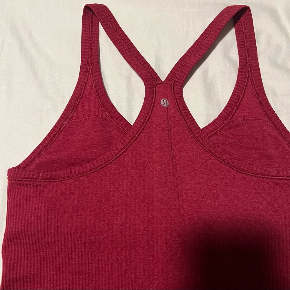 lululemon ebb to street tank size 6
